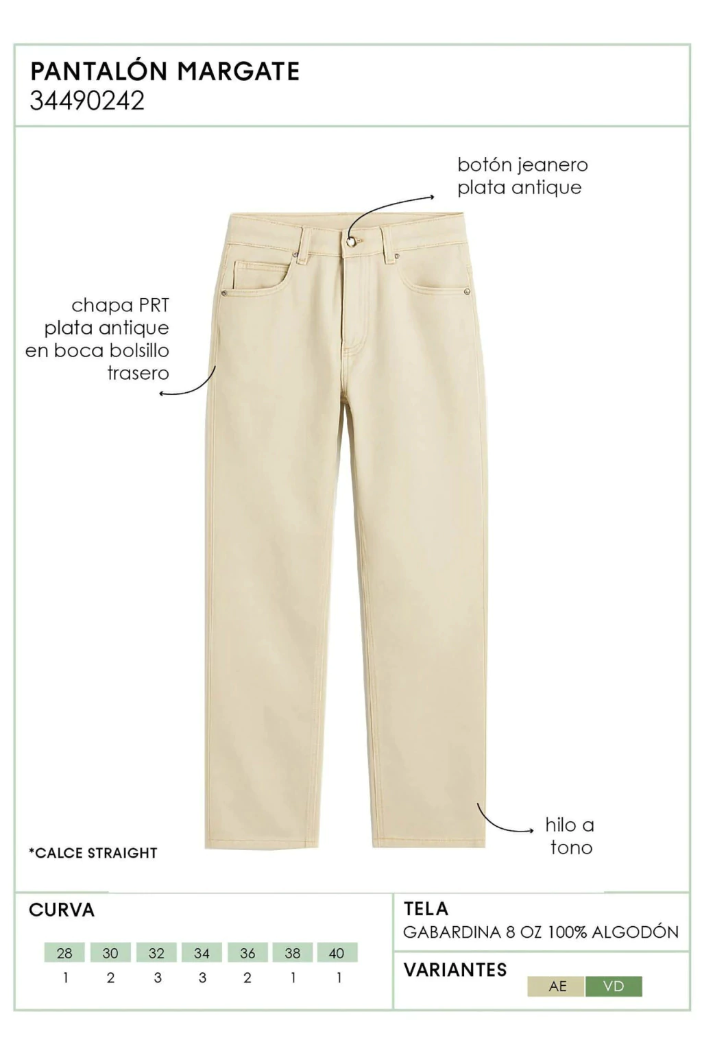 PROTOTYPE PANTALON MARGATE (34490242)