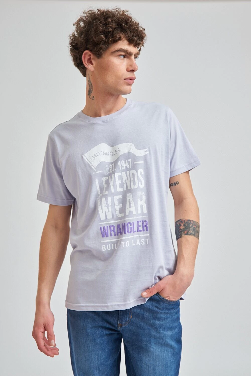 WRANGLER T-SHIRT LEYENDS SS (W10174)