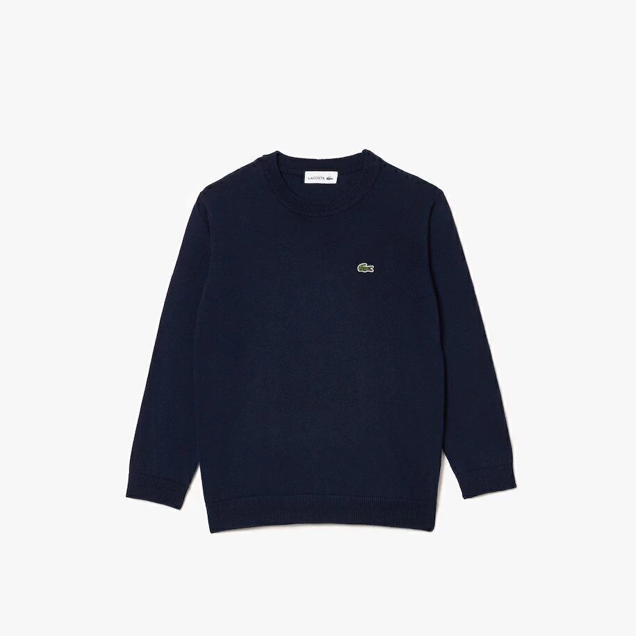 LACOSTE SWEATER CUELLO REDONDO DE ALGODON (AJ4558)