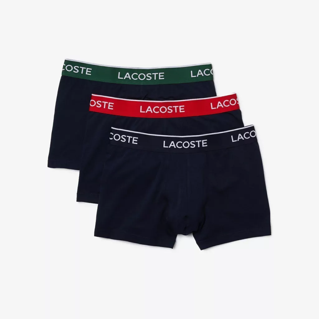 LACOSTE PACK DE 3 BOXER COURTS (5H3401)