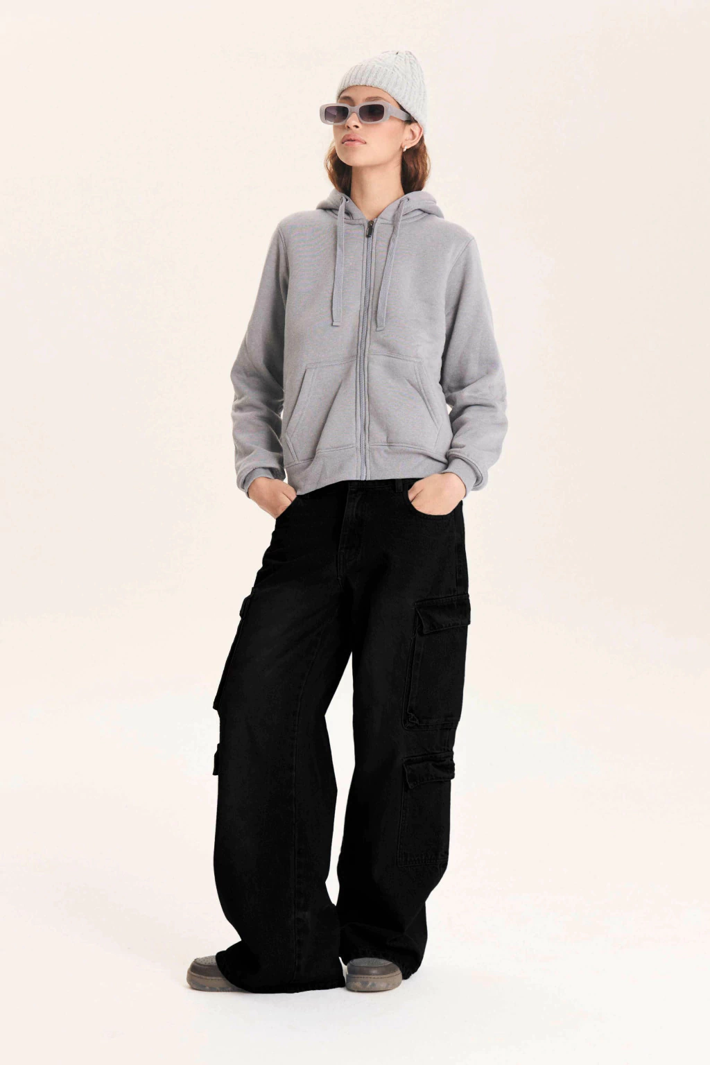 QUEEN JUANA JEAN WIDE CARGO HONEY (W25PA718)