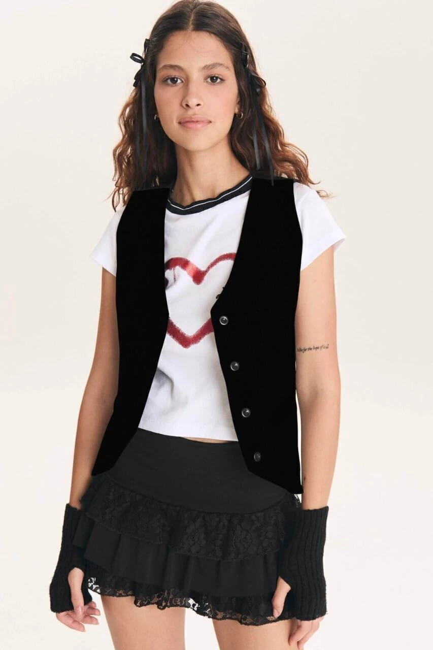 QUEEN JUANA CHALECO LOVERS (W25CA451)