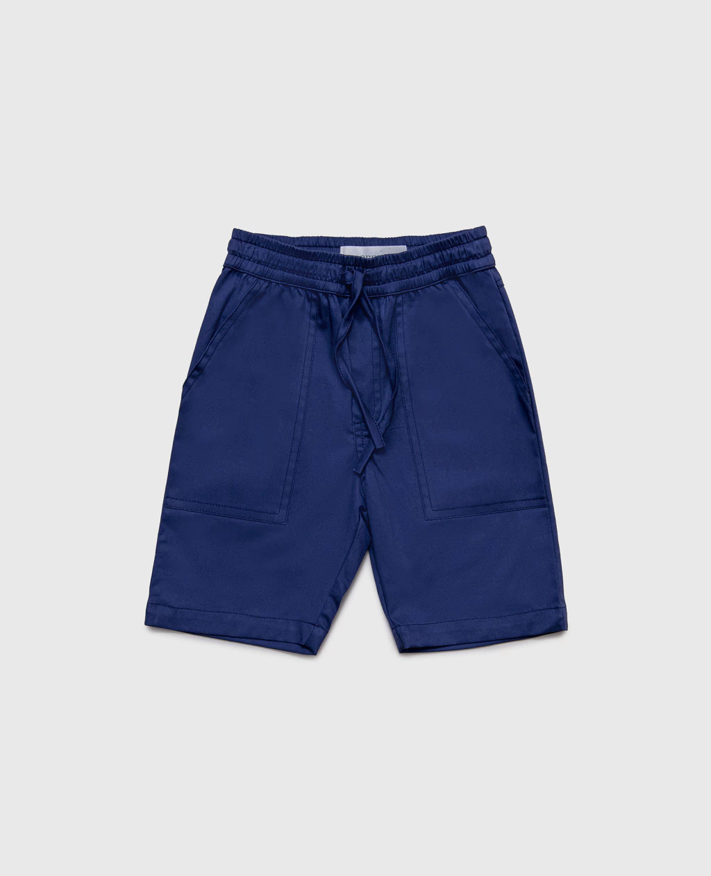 BERMUDA GABARDINA CINTURA ELASTIZADA. (Q-TURIN)