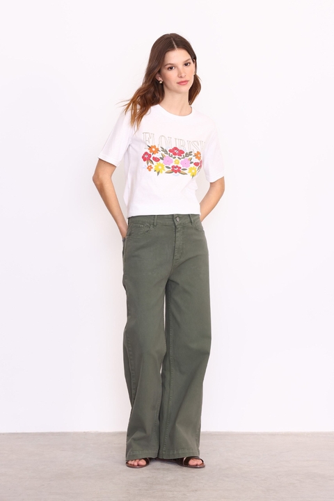 YAGMOUR Y005 WIDE LEG T.ALTO COLOR (04008311)