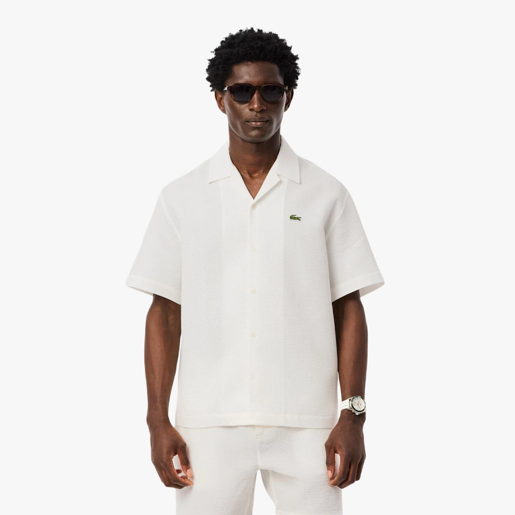 LACOSTE CHEMISE CASUAL MANCHES CO (CH9924)