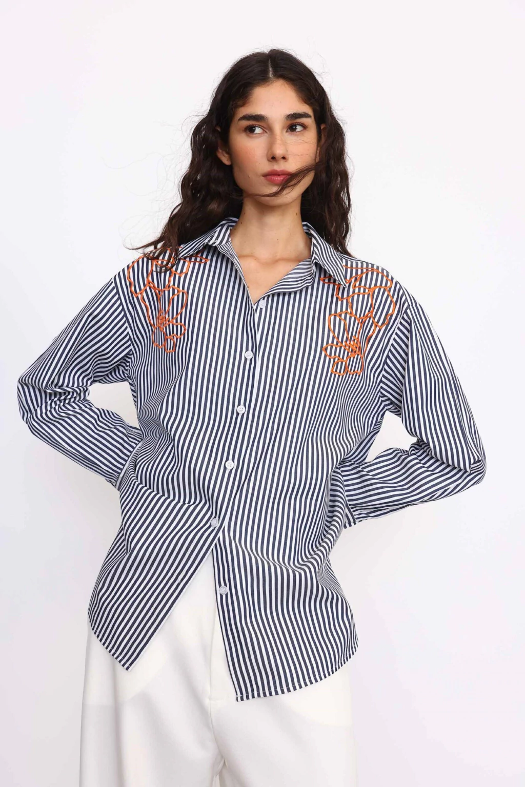 YAGMOUR CAMISA RAYADA MELI (01006851)