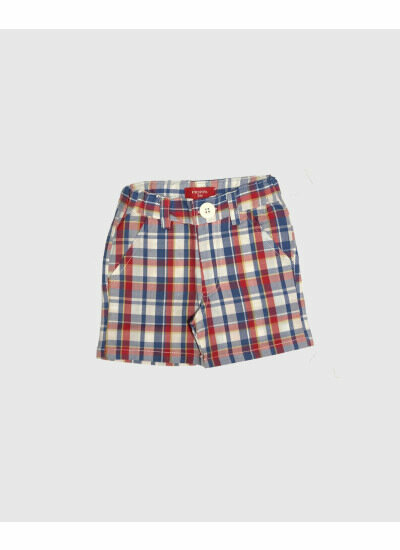 SHORT CUADROS. (QB-BAKER)