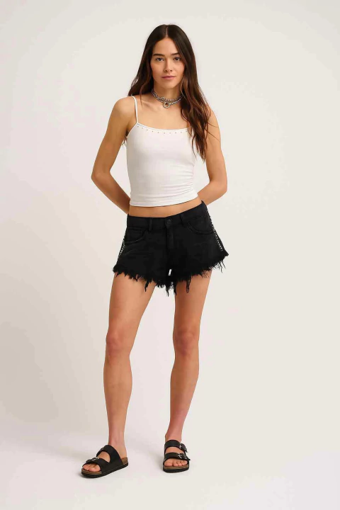 QUEEN JUANA SHORT DENIM RITCHIE (S26SH623)