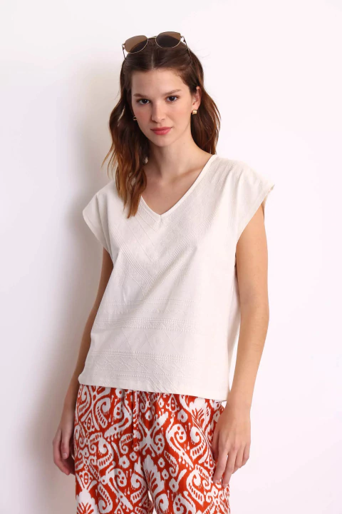 YAGMOUR REMERA ETNICA EVE (24013981)