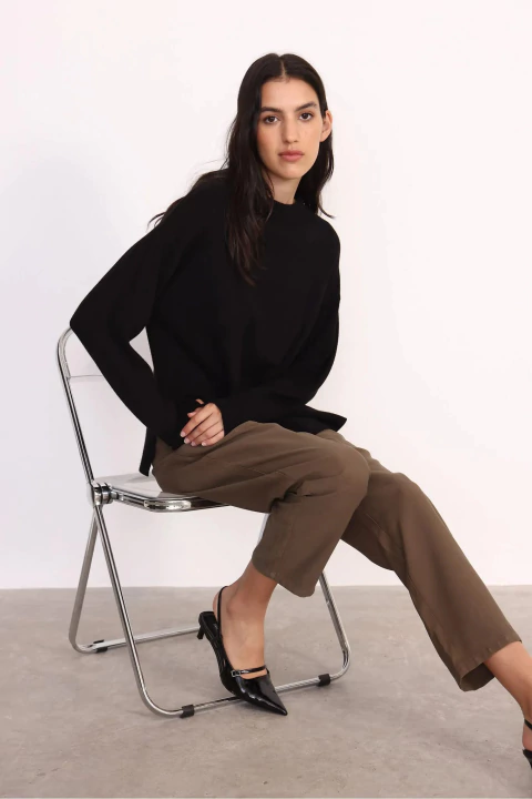 YAGMOUR SWEATER LISO PIA (08003231)