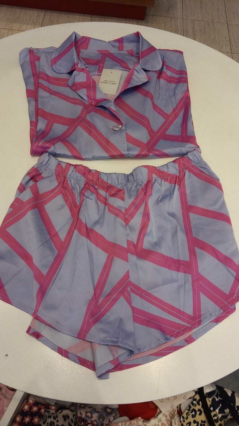 CAMISERO M.CORTA Y SHORT MAJESTIC (9603-23) - comprar online