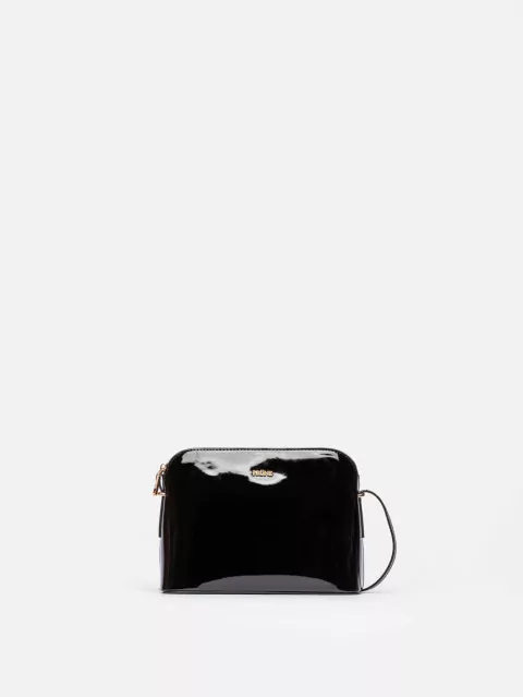 PRÜNE BANDOLERA DYNA EFECTO CUERO CHAROL PI02172CH