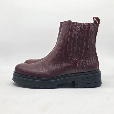 Bota Burgos/ Bordó - comprar online