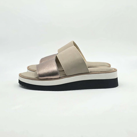 Sandalia Creta/ Visón - Peltre - comprar online