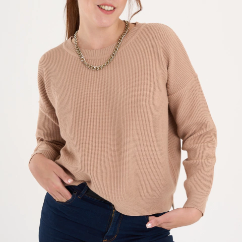 Sweater CINDY / Camel - comprar online