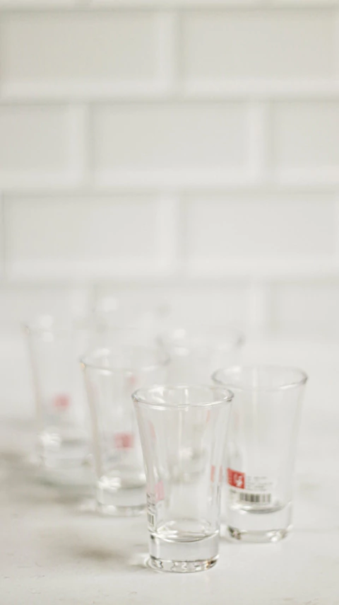 Shot de vidrio x6 - BENABI