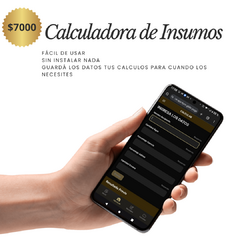 CALCULADORA DE INSUMOS (Ver info en descripción) - comprar online