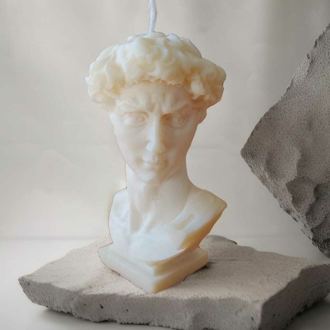 Vela de Soja Diseño "David"