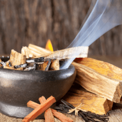 Esencia Velas "Palo Santo y Vainilla"