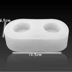 Molde de Silicona Portavelas x 2 - comprar online