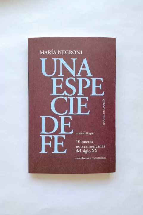 Una especie de fe. 10 poetas norteamericanas del siglo XX. Semblanzas y traducciones (María Negroni)