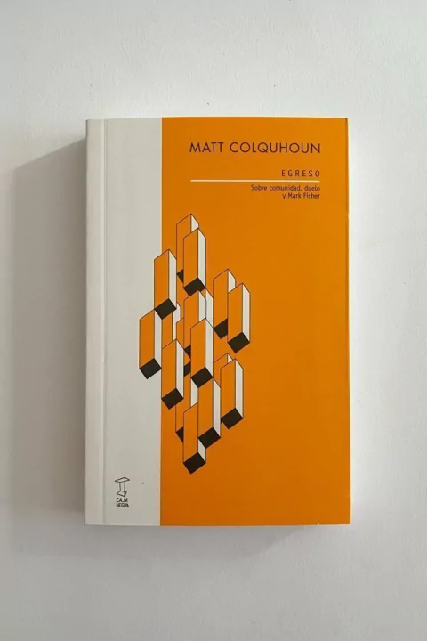 Egreso. Sobre comunidad, duelo y Mark Fisher (Matt Colquhoun)