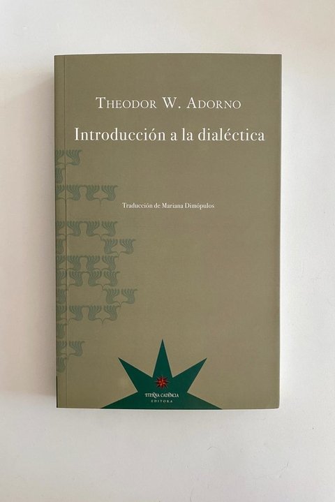 Introducción a la dialéctica (Theodor Adorno)