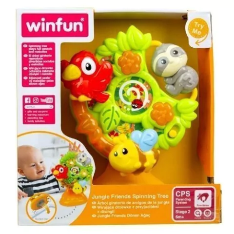 Árbol Giratorio Amigos De La Jungla - 0769