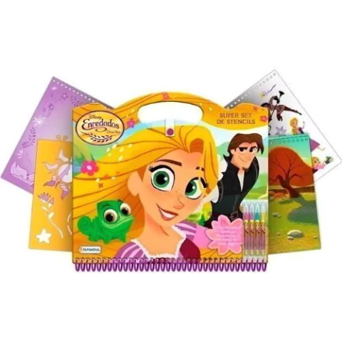 Super Set Stencil Rapunzel - 0721