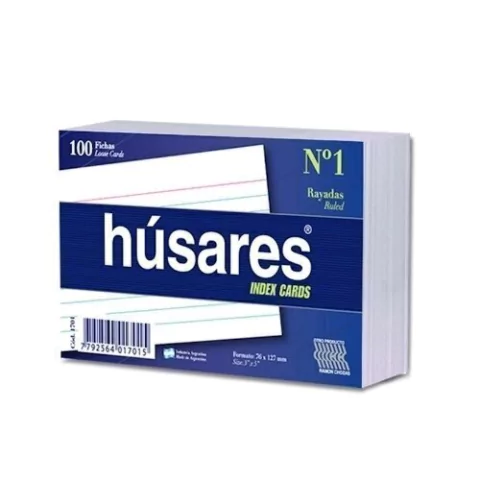Ficha rayada N 1 x 100 Húsares