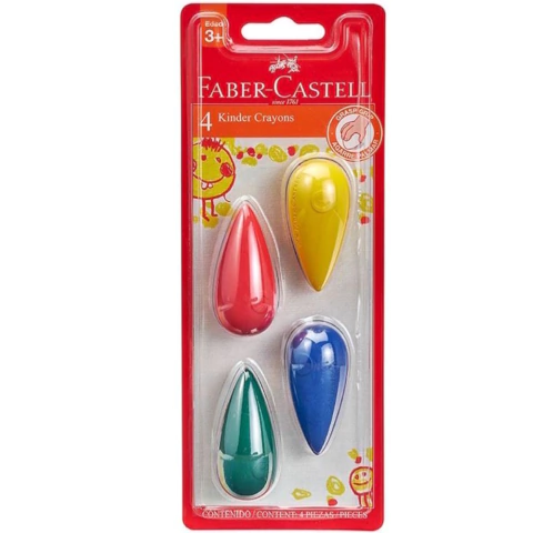 Crayones Pre-escolares Trompo x4