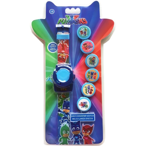Reloj Digital PJ Masks Lanza Discos - 0833 - comprar online