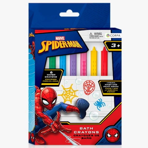 Crayones de Baño Spider-Man