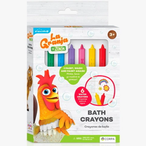 Crayones de Baño La Granja de Zenón