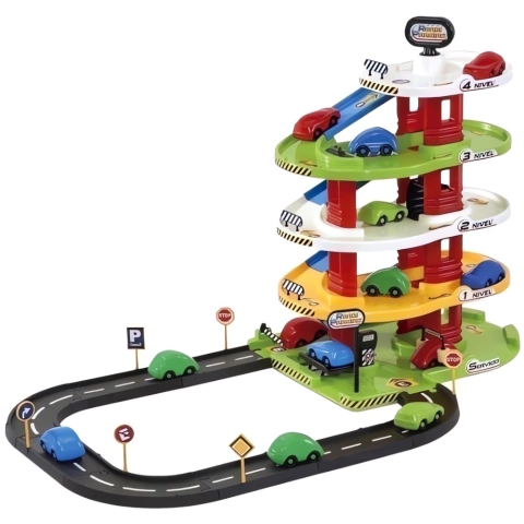 Estación de Servicio Parking Garage 4 Niveles