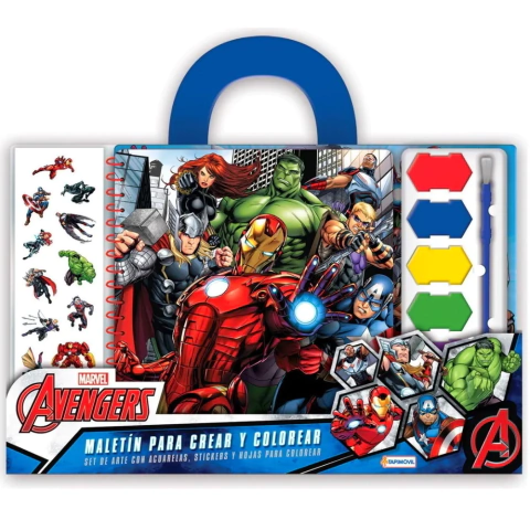 Maletín de Acuarelas Avengers - 3428