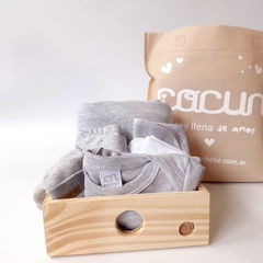 SET CLINICA Gris ♡ 7 piezas