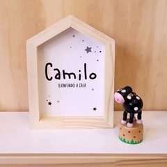 Cuadro de Bienvenida Personalizado