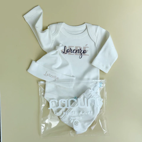 Set PERSONALIZADO | 3 piezas NATURAL - comprar online