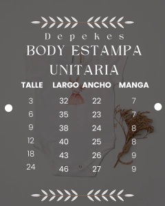 BODY OSITO TAMBOR en internet