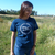 Remera "pesca con devolución" azul niños - comprar online