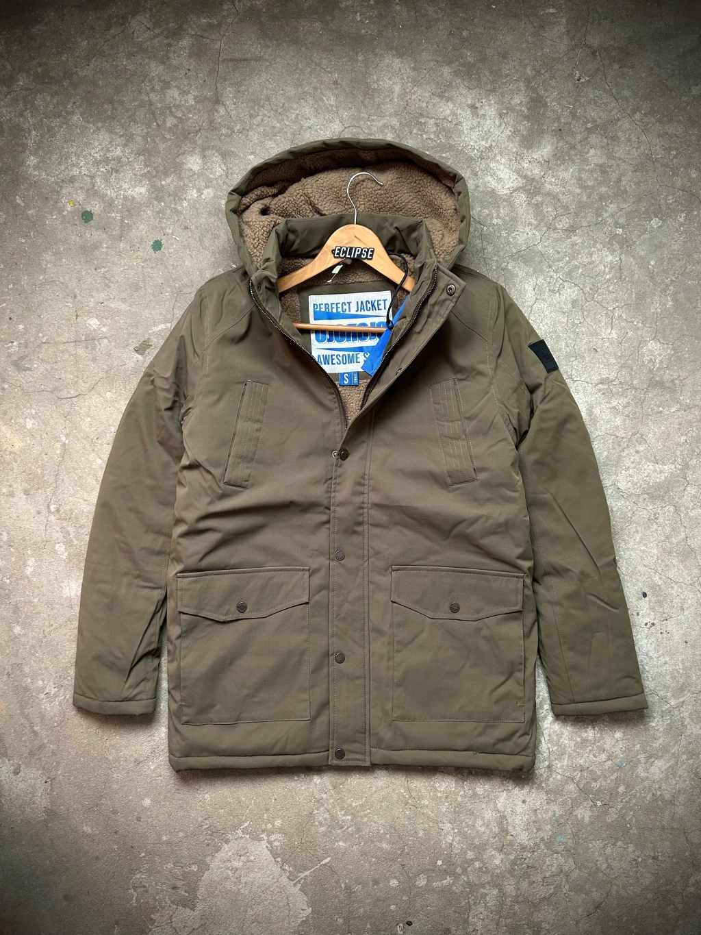 Parka ARMY green (Impermeable)