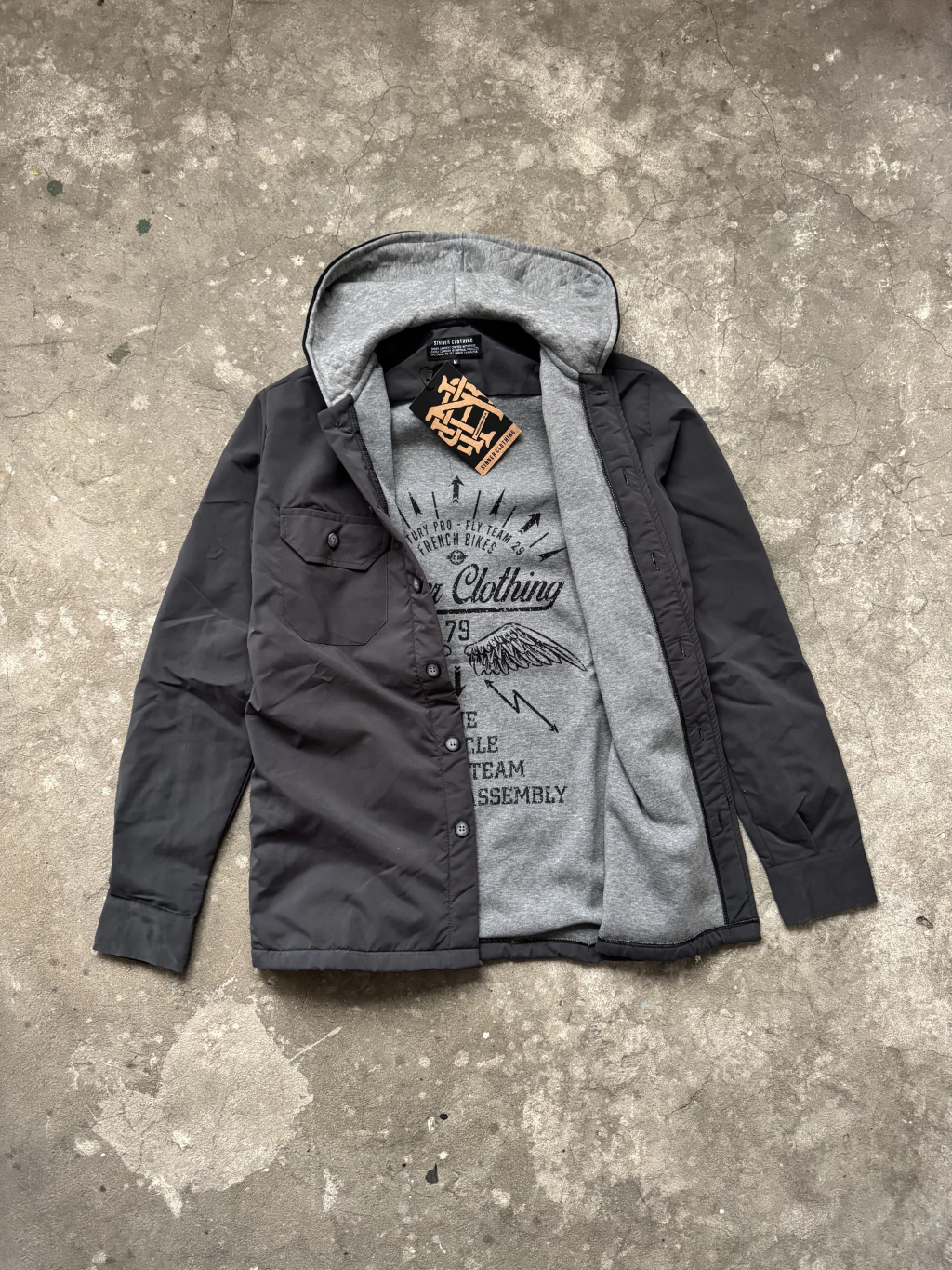 Camisaco SOFTSHELL GRIS
