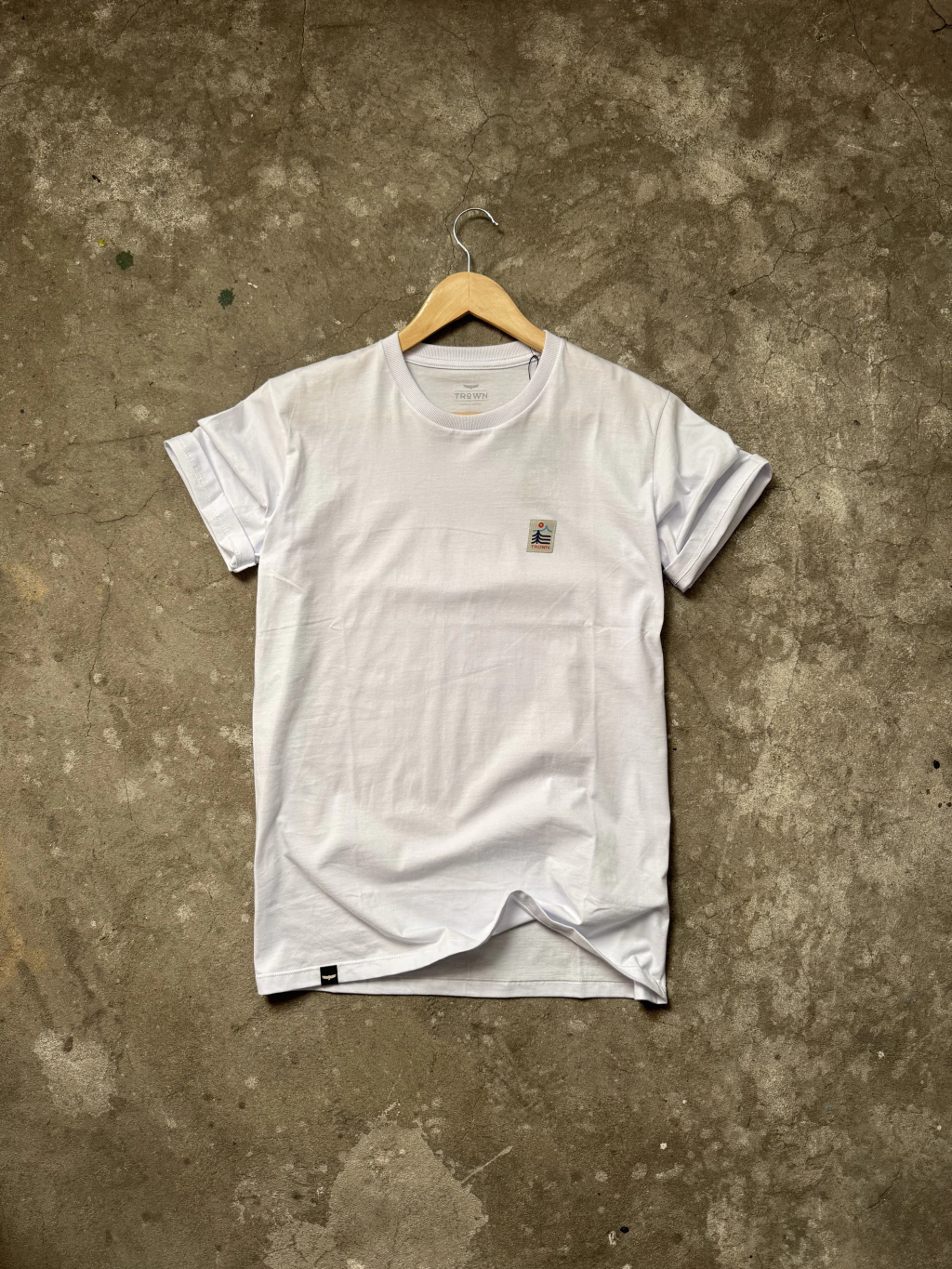 Remera TROWN PLAIN White