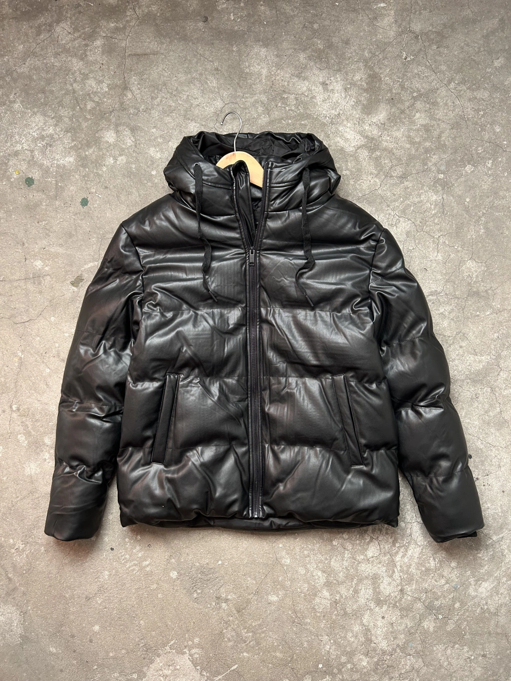 Campera Puffer Ecocuero