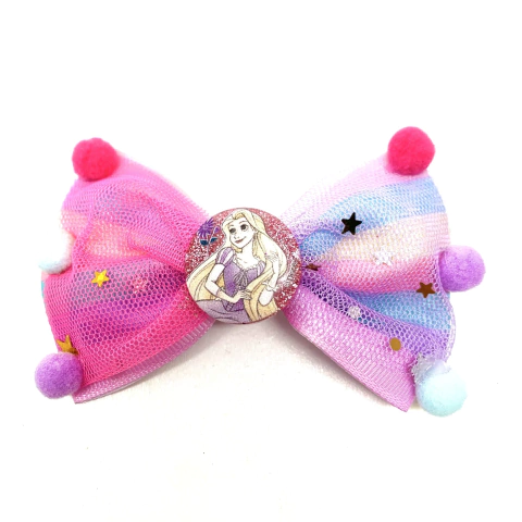 Hebilla moño tul princesa