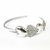 Vincha corazones plata - comprar online