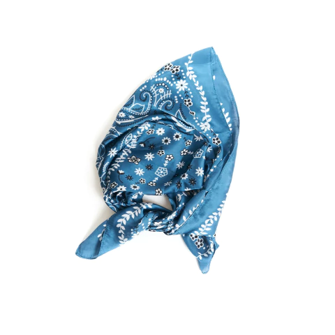 Pañulos estampados de seda