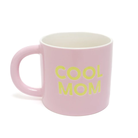 Taza de colores con frase
