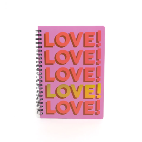 Cuaderno anillado love